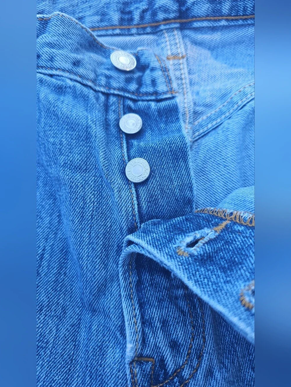 ​Classic Levi’s 501 Original Straight Fit Jeans  W34 x L32